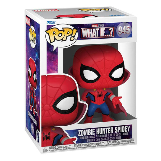 Marvel What If...? POP! TV Vinyl Figure Zombie Hunter Spidey 9 cm 0889698573801