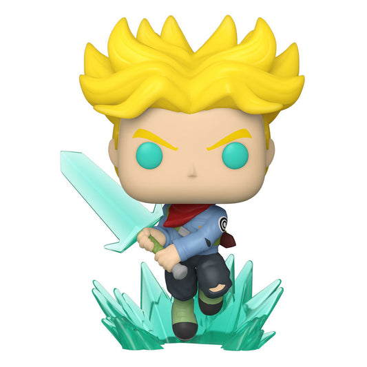Dragon Ball Super POP! Animation Vinyl Figure SS Trunks w/ Sword 9 cm 0889698580199