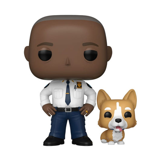 Brooklyn Nine-Nine POP! TV Vinyl Figure Cpt Holt w/dog 9 cm 0889698614016