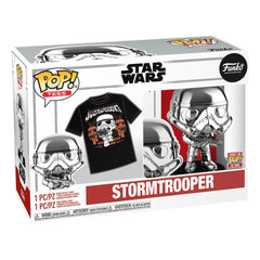 Star Wars POP! & Tee Box Stormtrooper Size S 0889698635790