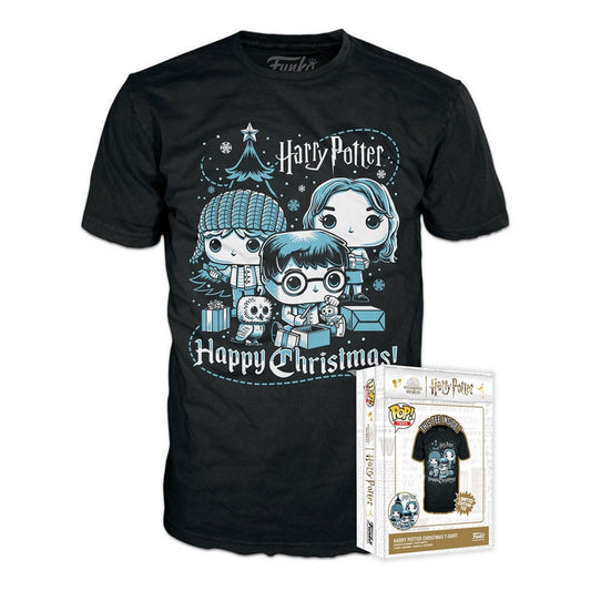 Harry Potter POP! Tees T-Shirt Ron, Hermione, 0889698669849
