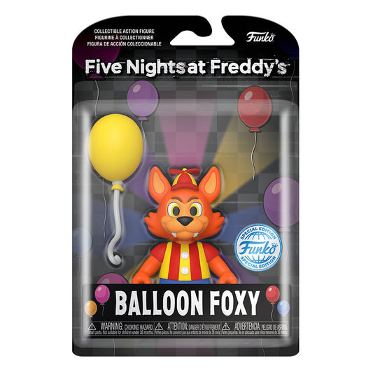 Five Nights at Freddy's Action Figure Balloon Foxy 13 cm 0889698676199