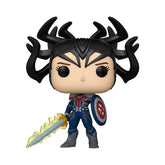 What If...? POP! Animation Vinyl Figure Infinity Captain Carter 9 cm 0889698680462