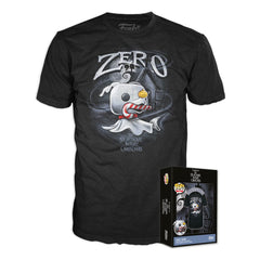 Nightmare Before Christmas Boxed Tee T-Shirt Zero w/Cane Size M 0889698729109