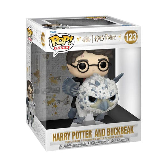 Harry Potter and the Prisoner of Azkaban POP! Rides Deluxe Vinyl Figure Harry & Buckbeak 13 cm 0889698760089