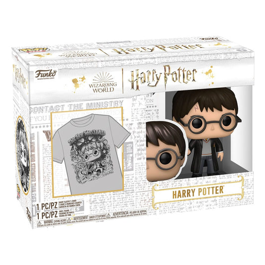 Harry Potter POP! & Tee Box Harry Potter (FL) 0889698761994