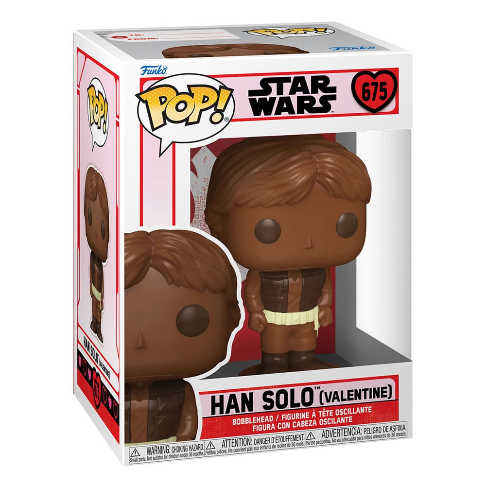 Star Wars Valentines POP! Vinyl Figure Han Solo (Val Choc) 9 cm 0889698762137