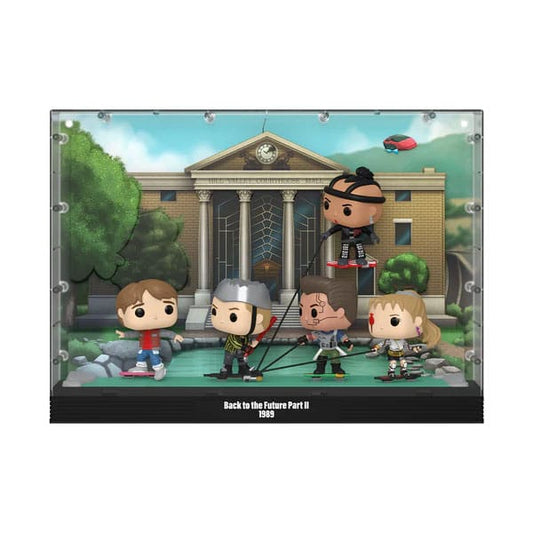 Back To The Future POP Moments Deluxe Vinyl Figures 5-Pack Hoverboard 0889698765633