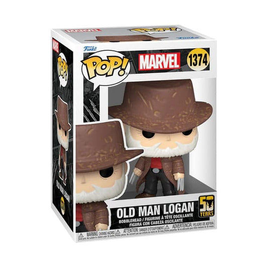 Marvel POP! Marvel Vinyl Figure Wolverine 50th - Ultimate Old Man Logan 9 cm 0889698774352