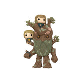 The Lord of the Rings Super Sized POP! Animation Vinyl Figure Treebeard with Merry & Pippin 15 cm 0889698808347