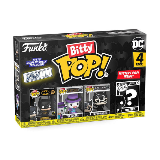 Batman 85th Anniversary Bitty POP! Vinyl Figure 4-Pack Batman 2,5 cm 0889698811279