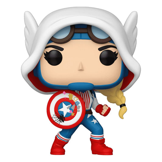 Marvel POP! Vinyl Figure Cap-Gwen 9 cm 0889698837248