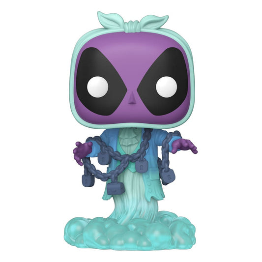 Marvel POP! Plus Vinyl Figure Deadpool as Jacob Marley 9 cm 0889698839877
