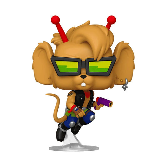 Biker Mice From Mars Pop! Animation Vinyl Figure Throttle 9 cm 0889698839983