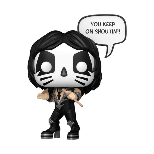 KISS POP! Sayings Vinyl Figure The Catman(R&R All Night) 9 cm 0889698841238