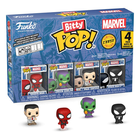 Spider-Man Bitty POP! Vinyl Figure 4-Pack Series 1 2 cm 0889698857017