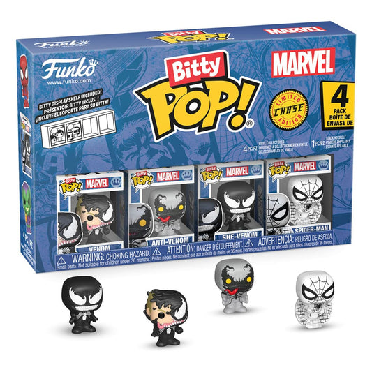Spider-Man Bitty POP! Vinyl Figure 4-Pack Series 3 2 cm 0889698857031