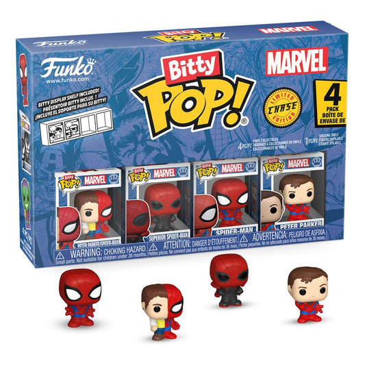 Spider-Man Bitty POP! Vinyl Figure 4-Pack Series 4 2 cm 0889698857048