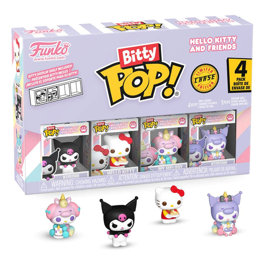 Hello Kitty and Friends Bitty POP! Vinyl Figure 4-Pack Series 3 2 cm 0889698857154