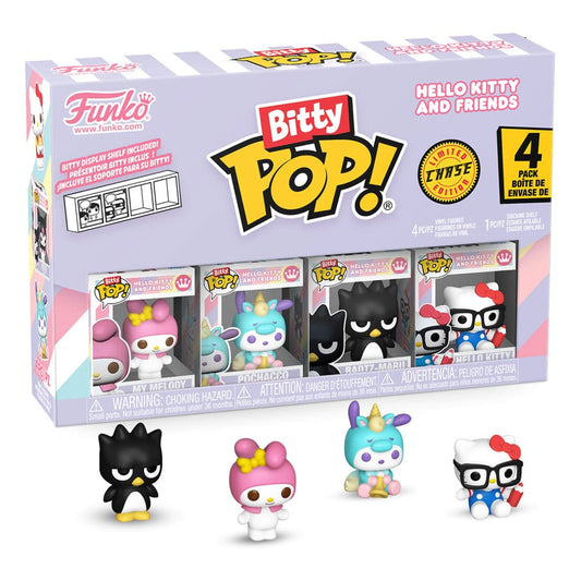 Hello Kitty and Friends Bitty POP! Vinyl Figure 4-Pack Series 4 2 cm 0889698857161