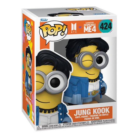 Minions x BTS POP! Rocks Vinyl Figure Jung Kook 9 cm 0889698859660