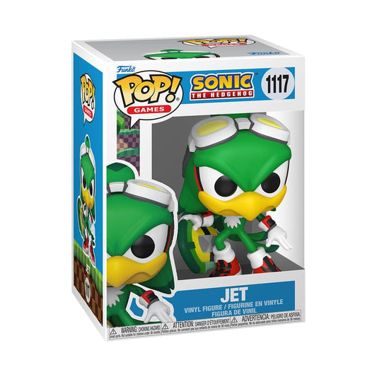 Sonic the Hedgehog POP! Games Vinyl Figure Jet the Hawk w/Board 9 cm 0889698861052