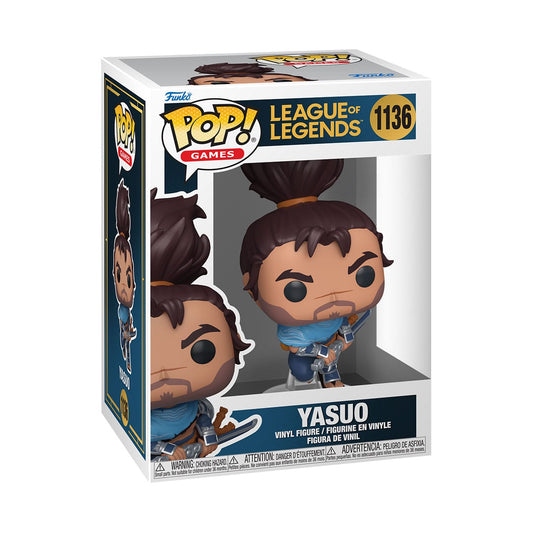 League of Legends POP!&Buddy Games Vinyl Figure Yasuo 9 cm 0889698861120