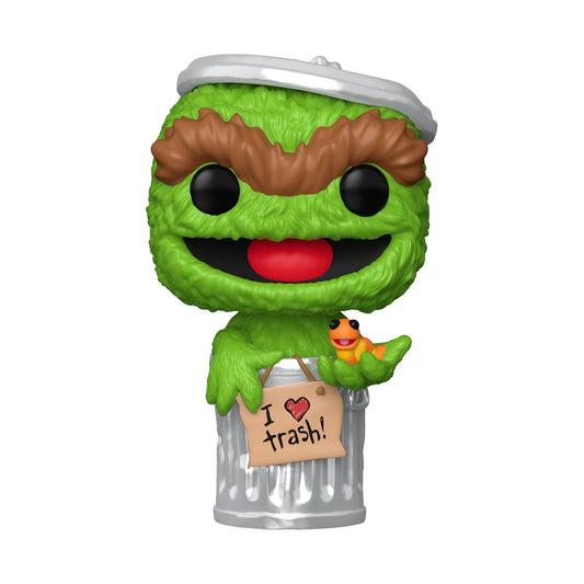Sesame Street POP! TV Vinyl Figure Oscar the Grouch 9 cm 0889698862349