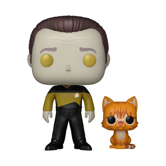 Star Trek POP!&Buddy TV Vinyl Figure STNXTGen- Data w/spot 9 cm 0889698862509