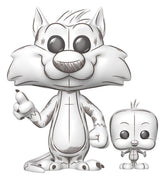 Looney Tunes POP!&Buddy Animation Vinyl Figure Sylvester&Tweety 9 cm 0889698862875