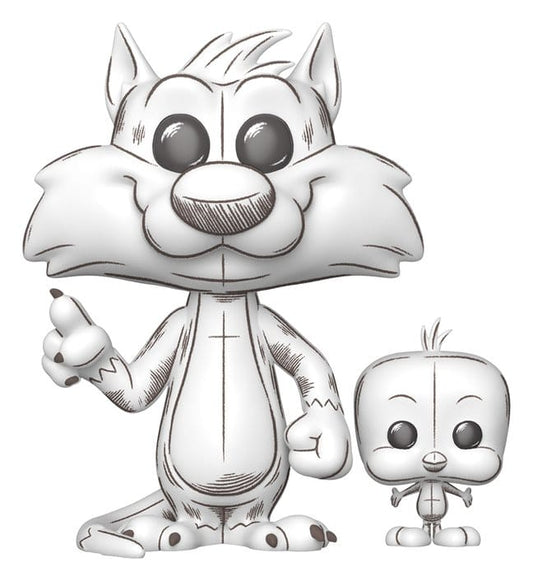 Looney Tunes POP!&Buddy Animation Vinyl Figure Sylvester&Tweety 9 cm 0889698862875
