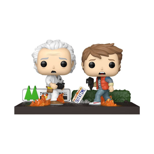 Back to the Future POP Moments Vinyl Figures Doc&Marty 9 cm  0889698864480