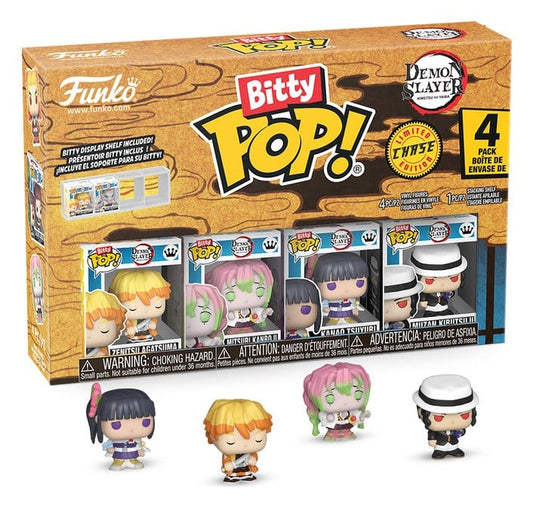 Demon Slayer: Kimetsu no Yaiba Bitty POP! Vinyl Figure 4-Pack Zenitsu 2,5 cm 0889698869492
