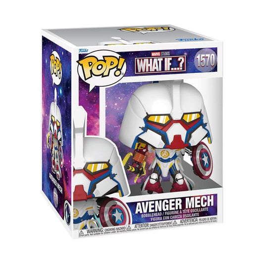 What If...? Super Sized POP! Marvel Vinyl Figure Super Mech 15 cm 0889698872799