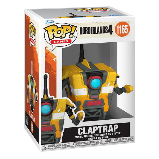 Borderlands 4 POP! Games Vinyl Figure Claptrap 9 cm 0889698882774