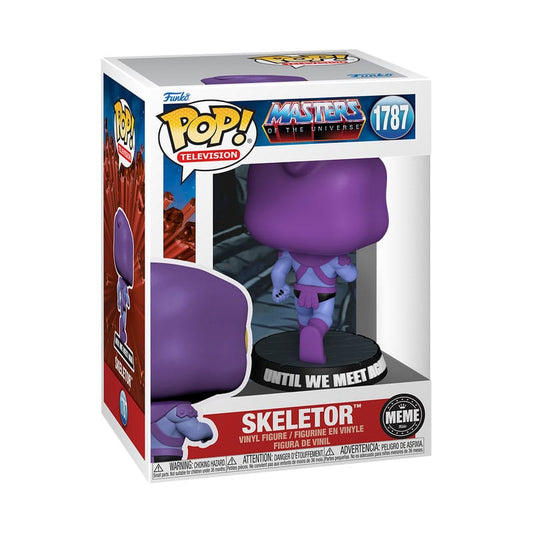 Masters of the Universe POP! Animation Vinyl Figure Meme - Skeletor Running Away 9 cm 0889698883009