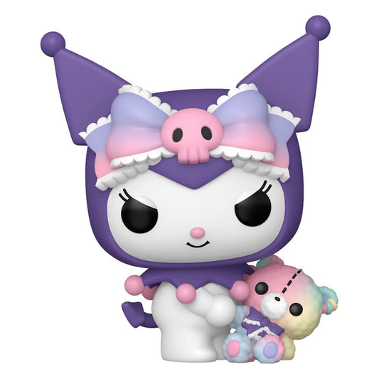 Sanrio POP!&Buddy Animation Vinyl Figures Kuromi w/ Bear 9 cm 0889698885386