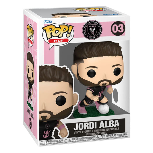 MLS POP! Sports Vinyl Figure Inter Miami- Jordi Alba(away) 9 cm 0889698886161