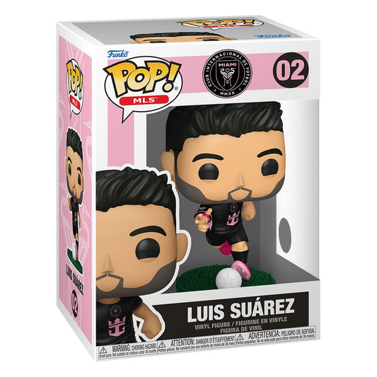 MLS POP! Sports Vinyl Figure Inter Miami- Luis Suarez(away) 9 cm 0889698886185