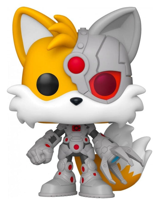 DC x Sonic the Hedgehog POP! Heroes Vinyl Figure Tails as Cyborg 9 cm 0889698889063