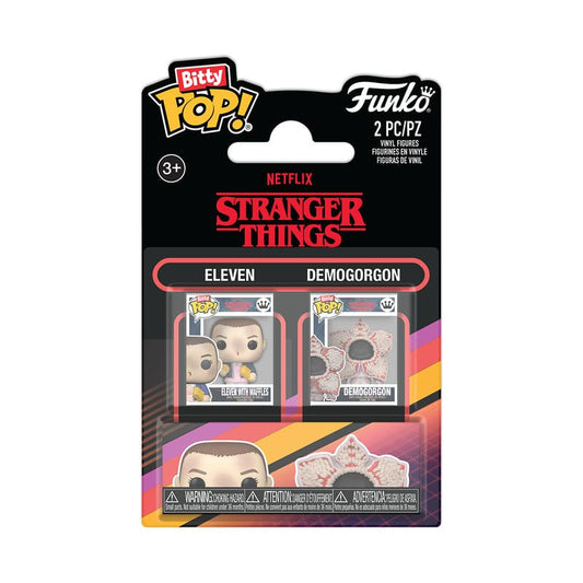 Stranger Things Bitty POP! Vinyl Figure 2-Pack Eleven&Demogorgon 2,5 cm 0889698889377