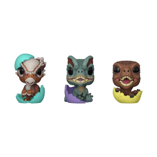 Jurassic Park Pocket POP! Vinyl Figure Easter Egg 3-Pack Dinos 4 cm 0889698890489
