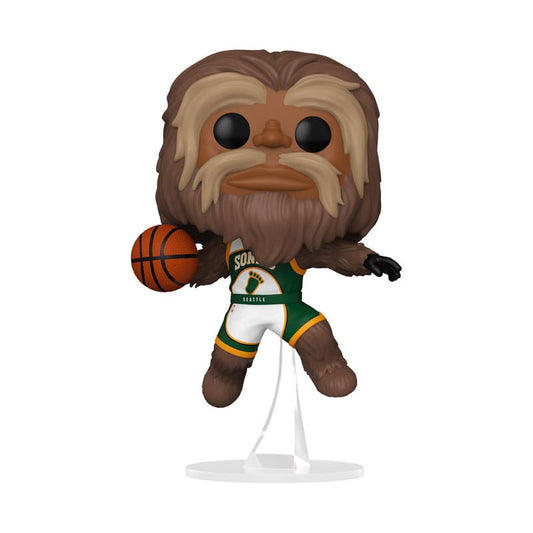 NBA Legends POP! Sports Vinyl Figure Mascots Sonics- Sasquatch 9 cm 0889698891516