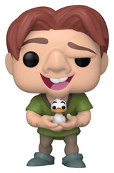 The Hunchback of Notre Dame POP! Vinyl Figure Quasimodo with Bird 9 cm 0889698903486
