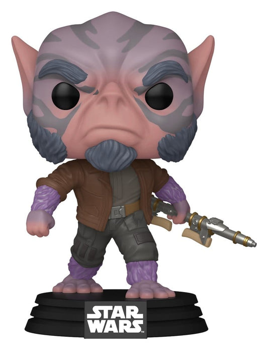 Star Wars: The Mandalorian and Grogu POP! Vinyl Bobblehead Figure Zeb Orrelios 9 cm 0889698904506