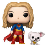 Supergirl (2026) POP! Heroes Vinyl Figure Supergirl with Puppy Krypto 9 cm 0889698908016