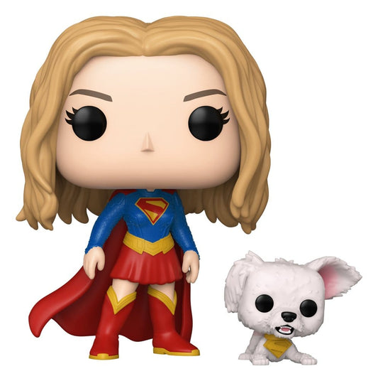 Supergirl (2026) POP! Heroes Vinyl Figure Supergirl with Puppy Krypto 9 cm 0889698908016