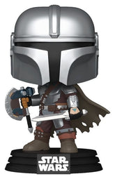 Star Wars: The Mandalorian and Grogu POP! Vinyl Figure The Mandalorian (Dual Wield) 9 cm 0889698908245