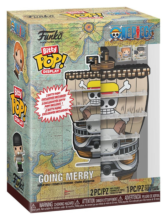 One Piece Bitty POP! Display Vinyl Figures Going Merry 0889698929646