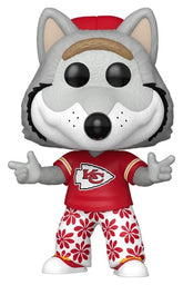 NFL POP! Vinyl Figure Mascots: Chiefs- Wolf 9 cm 0889698929981